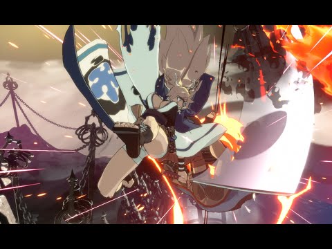 [GGST][길티기어 스트라이브] 바이켄 vs 렘리썰 발렌타인 천상계 매치 (Guilty Gear Strive Baiken vs Ramlethal Valentine 11F )