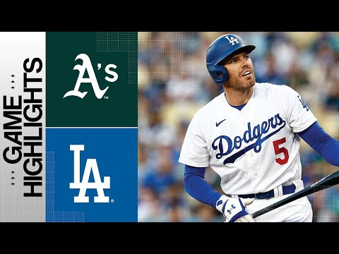 A&#39;s vs. Dodgers Game Highlights (8/1/23) | MLB Highlights