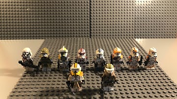 My clone army customs collection!