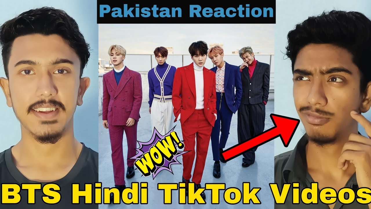 Pakistani React To BTS | BTS Hindi TikTok Videos | Reaction Box