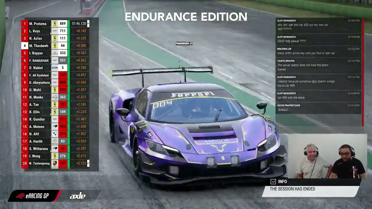 eRacing GP Endurance Edition 2025 - Round 4 (Imola)