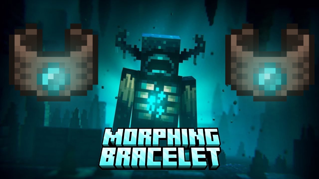 "EE-Bros Minecraft Morphing Bracelet Mod (Part 3) Hunting the Warden Live: