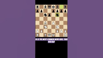 Smith morra gambit queen trap #chess #chesstraps