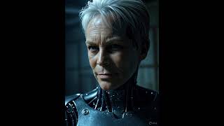 Terminator Jamie Lee Curtis #jamieleecurtis #michaelmyers #robot #halloween