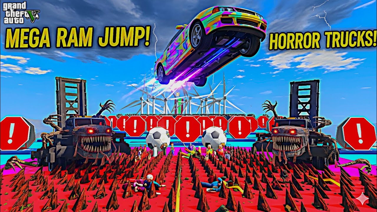 GTA 5: MEGA FUN RAMP CHALLENGE! 🚗🔥 (Hindi Gameplay)