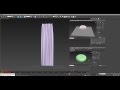 3DS MaX Tutorial - Modeling Curtain using Cloth simulation