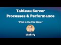 Tableau Server Processes | What is the File Store?