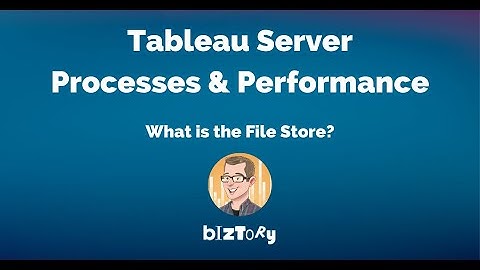 Tableau Server Processes | What is the File Store?