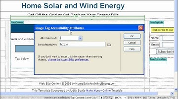 Basic Dreamweaver Concepts - Video Tutorial - Make Money Online Right Now!