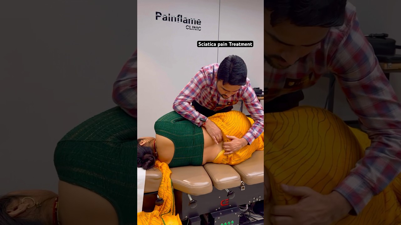 Severe sciatica pain treatment | dr harish grover #feedshort #feed #shortfeed #ytshort