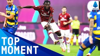 Franck kessie brought milan level with a thunderous 30-yard drive
which went in via the post | serie tim this is official channel for a,
prov...
