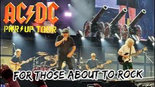 AC/DC - FOR THOSE ABOUT TO ROCK - Gelsenkirchen 17.05.2024 ('POWER UP'-Tour)