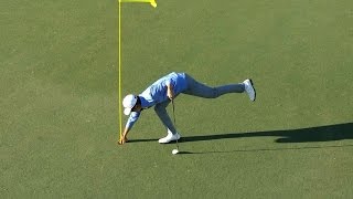 Michael Kim chips in to save par at The Honda Classic