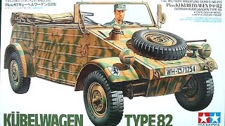 In Box Review 1/35 Tamiya Kubelwagen Type 82