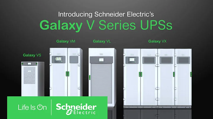 Galaxy V Series UPS | Schneider Electric - 天天要聞