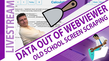 Get Data out of the FileMaker Webviewer - Old School Screen Scraping