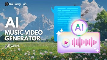 Create Pro Music Videos in Seconds! AI Music Video Generator on Galaxy.ai (Tutorial)