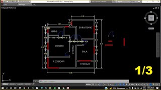 AutoCAD  1/3 Como dibujar el plano de una casa desde cero en autocad