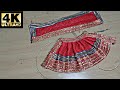 Poshak making || durga mata poshak || step by step poshak making || navratri special #139