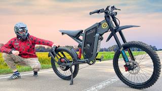 Newest electric bike Syccyba X-21 Sport! Crazy electric dirt bike!