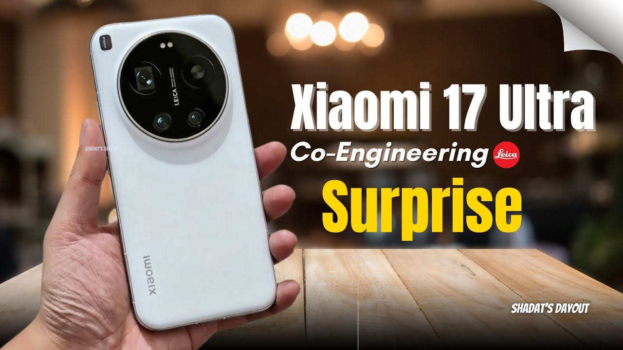 Официальный первый взгляд на Xiaomi 17 Ultra — наконец-то он здесь!