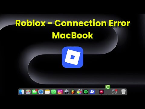 Roblox Connection Error - Macbook / mac / imac - Roblox Network Error - Server Down