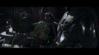 Mando trains Grogu - Star Wars: The Mandalorian - Chapter 14: The Tragedy
