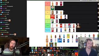 Rockma Reacts: Asmongold Soda TIER LIST - Ranking Best & Worst Drinks