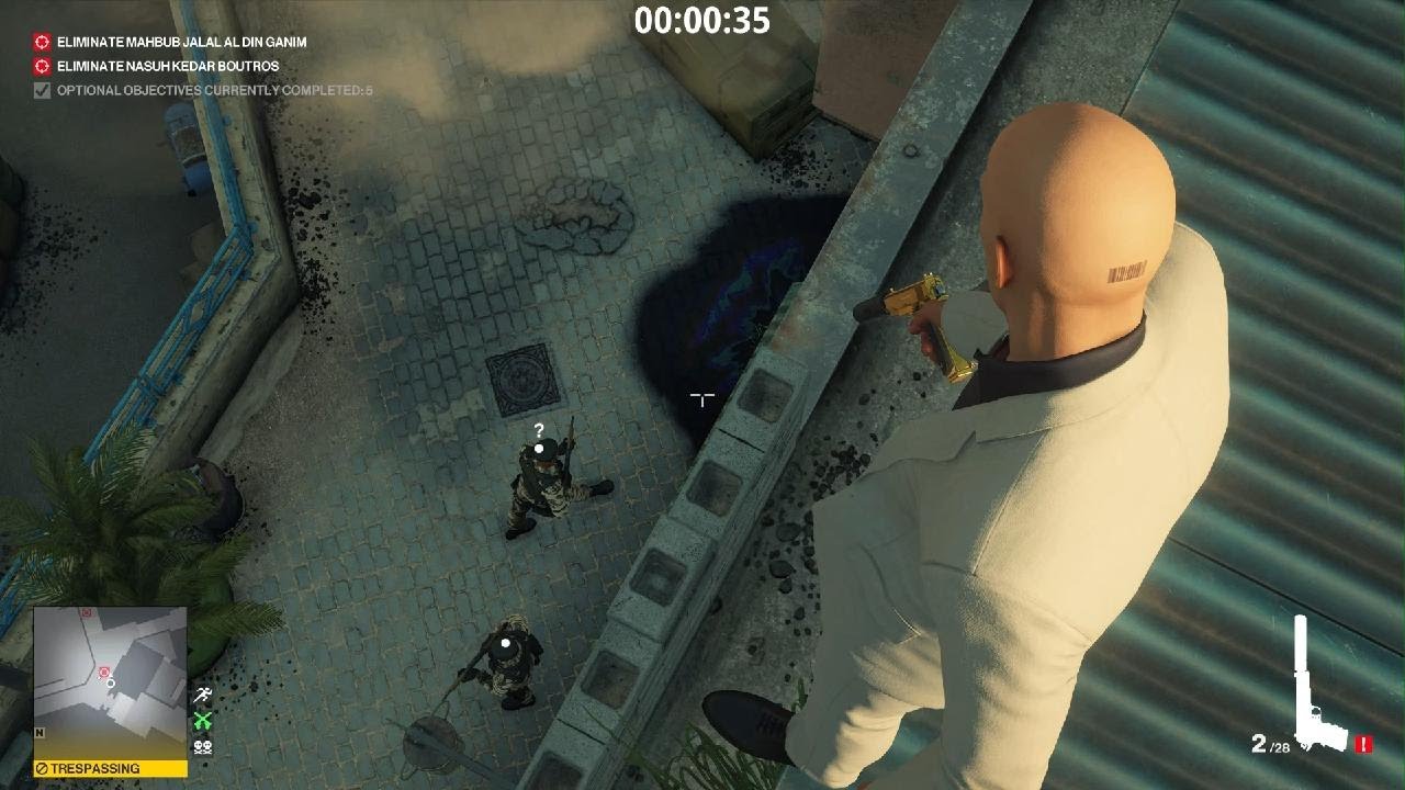 HITMAN 3 - Goodbye (DarkSpiderGirl's contract) cover aim trick