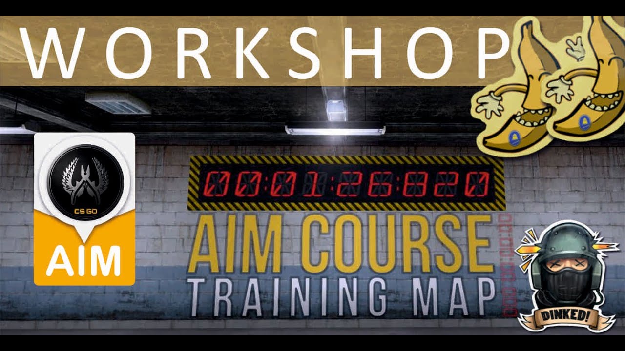 CSGO: Aim Course Training Map - Gameplay|Test 1080p - YouTube