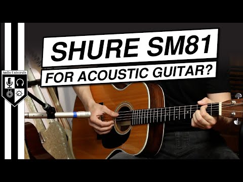 Shure SM81 For Acoustic Guitar [Best Acoustic Guitar Mic Under $500?]