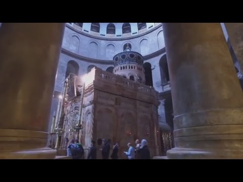 Heiliges Grab Christi in Jerusalem erstrahlt nach Restaurierung neu