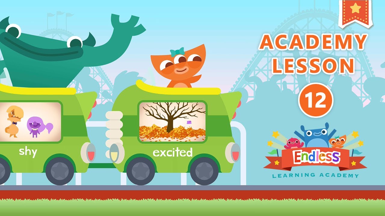 その他 HAPPY LESSON Endless Learning Academy - Lesson 12 - HAPPY, SAD, ANGRY, SHY