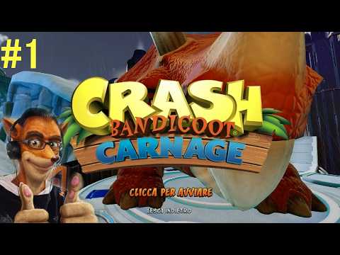 Crash Bandicoot 2 Carnage mod - Live Twitch 1 - La Rabbia del Subtember
