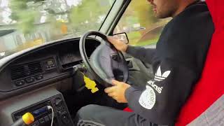 Drifting VR commodore in Campbellfield industrials 