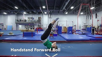 Gymnastics Video Model: Handstand Forward Roll