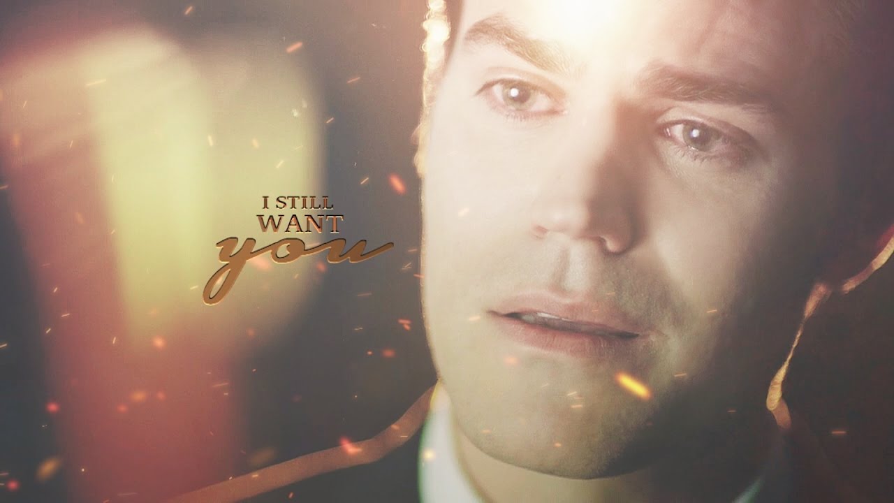 Stelena / Stefan + Elena [ 8x16 ]  |  Hold On