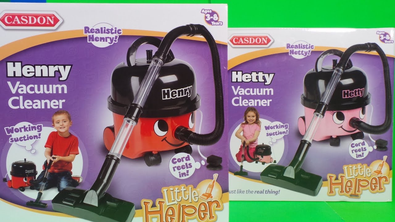 Henry Hetty Vacuum Cleaner Vacuum Hoover Casdon + Accessories Kids Role  Play Toy