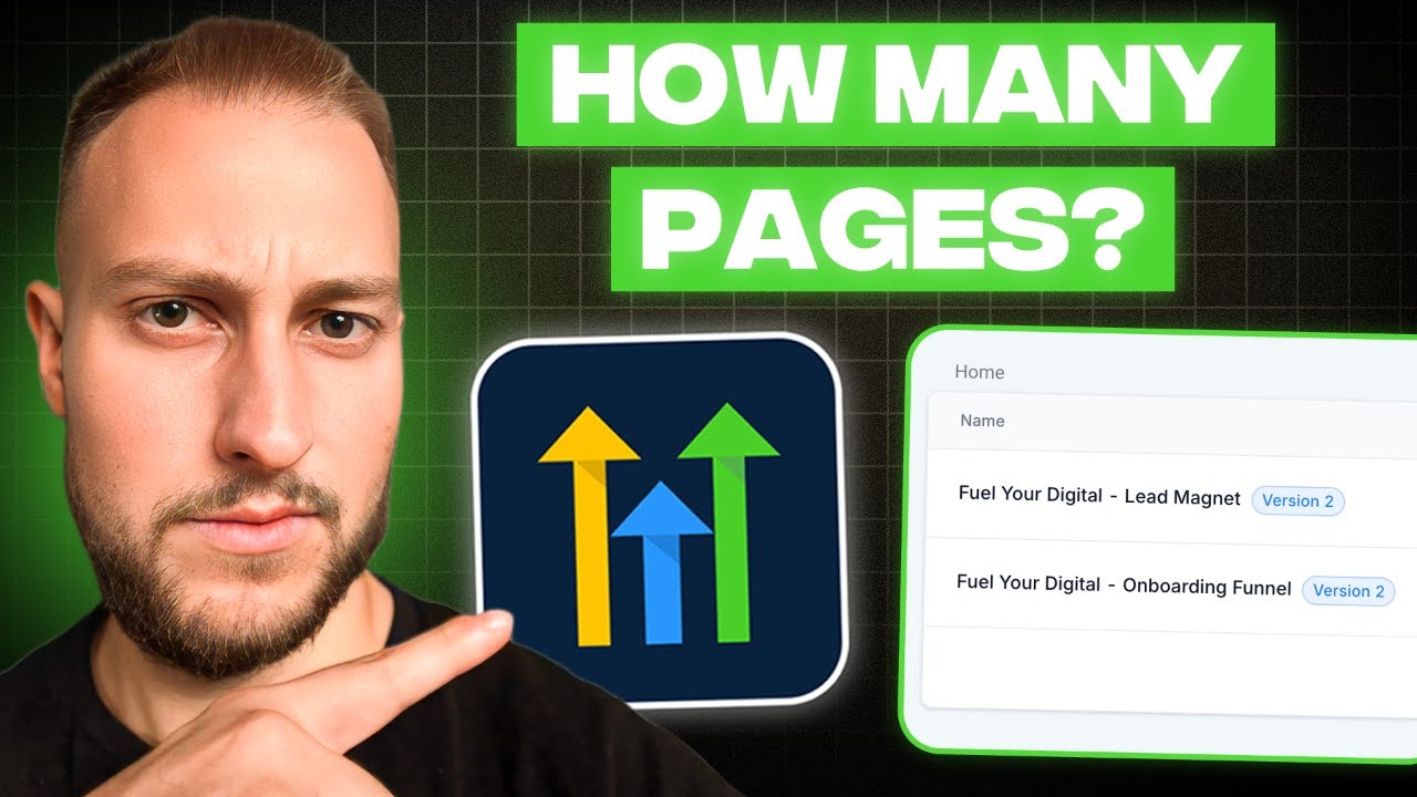 How Many Pages Can I Create With Gohighlevel