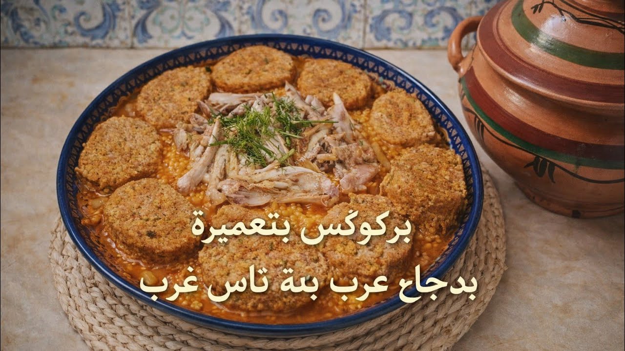 بركوكس دار زمان بدجاج عرب 🔥 تعميرة غرباوية تشهي مع هاد برد شنقولكم جاربوها وردو عليا لخبر