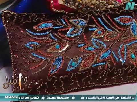 حنان شعبان مصممة المشغولات اليدويه فى دانتيل