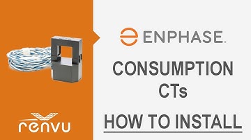 Enphase CT-200-SPLIT  - How to Install Consumption CTs for Consumption Monitoring