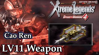 Dynasty Warriors 4: Xtreme Legends (100%): Cao Ren - Level 11 Weapon | Kai |