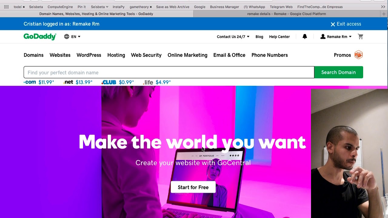 Direccionar un Dominio a nuestro servidor en Google Cloud