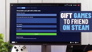 Steam Deck: How to Gift Games to Friends!