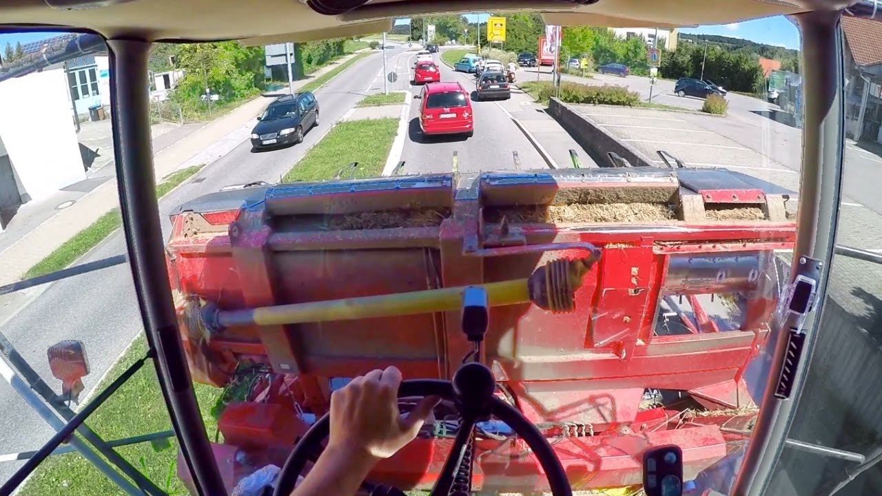 [GoPro] Cabview | Claas Lexion 460 & Geringhoff | Weizenernte