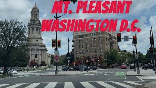 Driving tour around Mt Pleasant, Washington D.C.