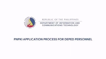 PNPKI APPLICATION PROCESS FOR DEPED PERSONNEL || INSTRUCTIONS FOR PNPKI DIGITAL CERTIFICATE