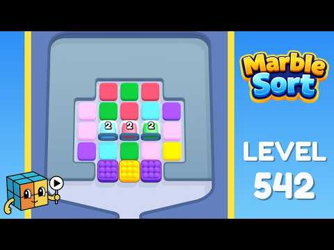 Marble Sort level 542 walkthrough video cover