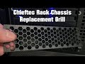 Chieftec UNC-310RS-B-OP 3U chassis front grill replacement